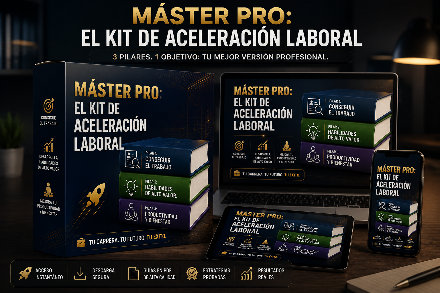 Máster Pro: El Kit de Aceleración Laboral
